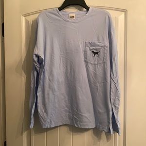 PINK Victoria’s Secret Long Sleeve Tee Shirt Small